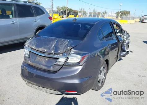 2015 Honda Civic Hybrid z USA, uszkodzony, nr VIN 19XFB4F25FE201736